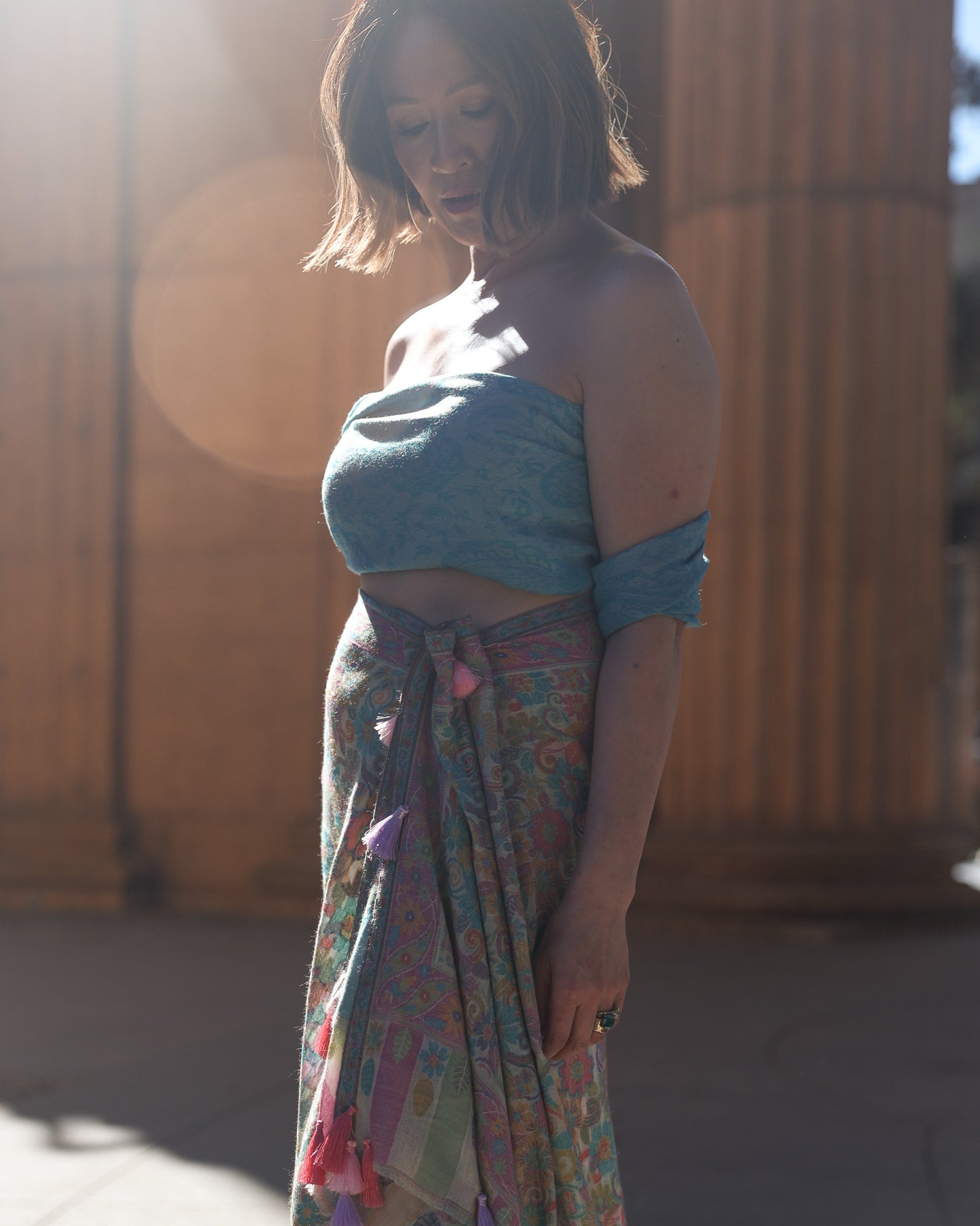 Spring Haze Pashmina