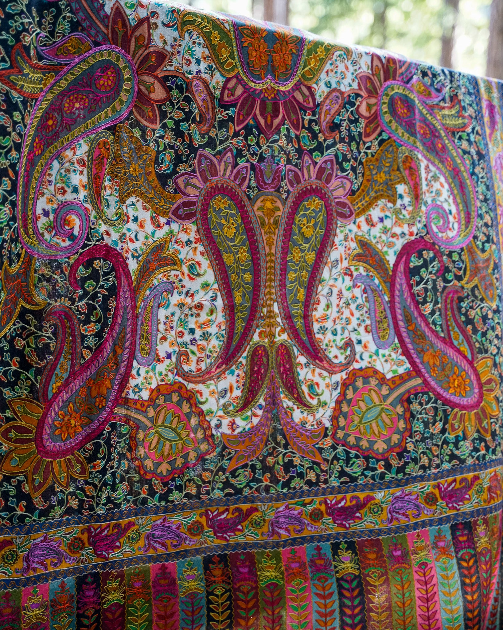 Verdant Rhapsody Pashmina