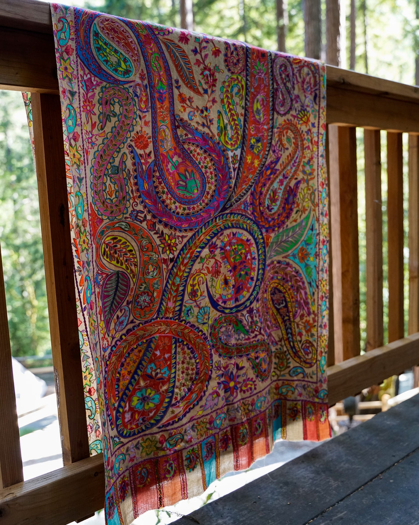 Phoolkari Raga Pashmina